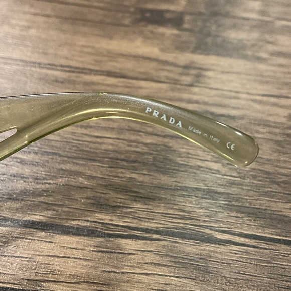 Authentic PRADA Oversized Wrap Sunglasses - Picture 11 of 14